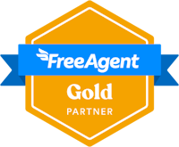 Freeagent gold partner badge